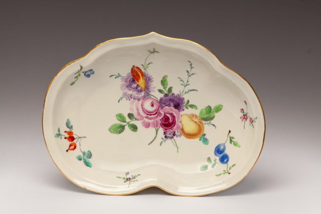 Plate decorated by James Giles English Ceramic Circle