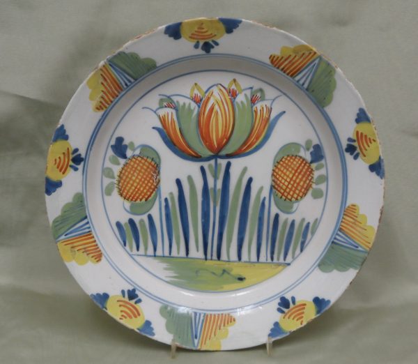 Plate English Ceramic Circle