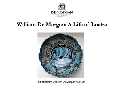 Sarah Hardy - Willian de Morgan - A life of lustre