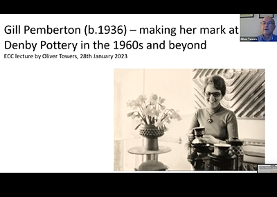 Oliver Towers - Gill Pemberton (b.1936) - Making her mark at the Denby Pottery in the 1960s and byond